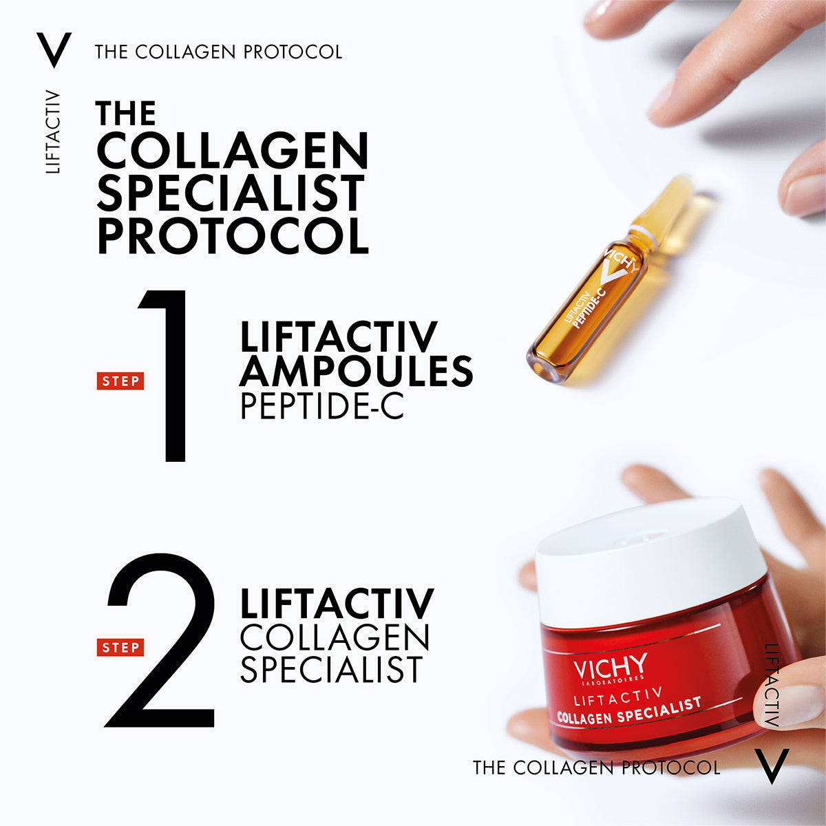 Vichy Liftactiv Glycolic Acid Peel Treatment Ampoule with Glycolic acid and Vitamin C 1.8ml x30 Pcs