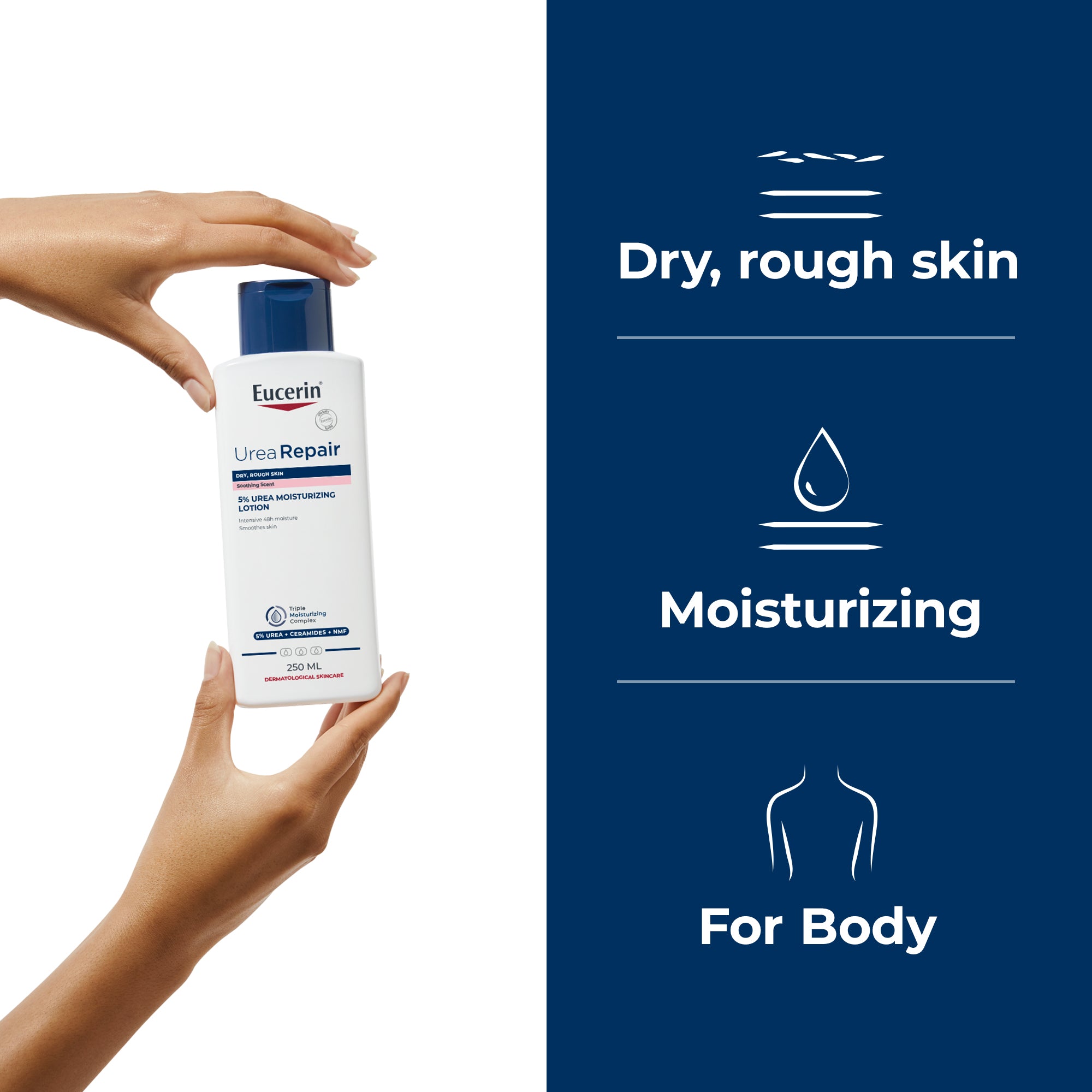 Eucerin Urea Repair Plus 5% Urea Body Lotion, 250ml