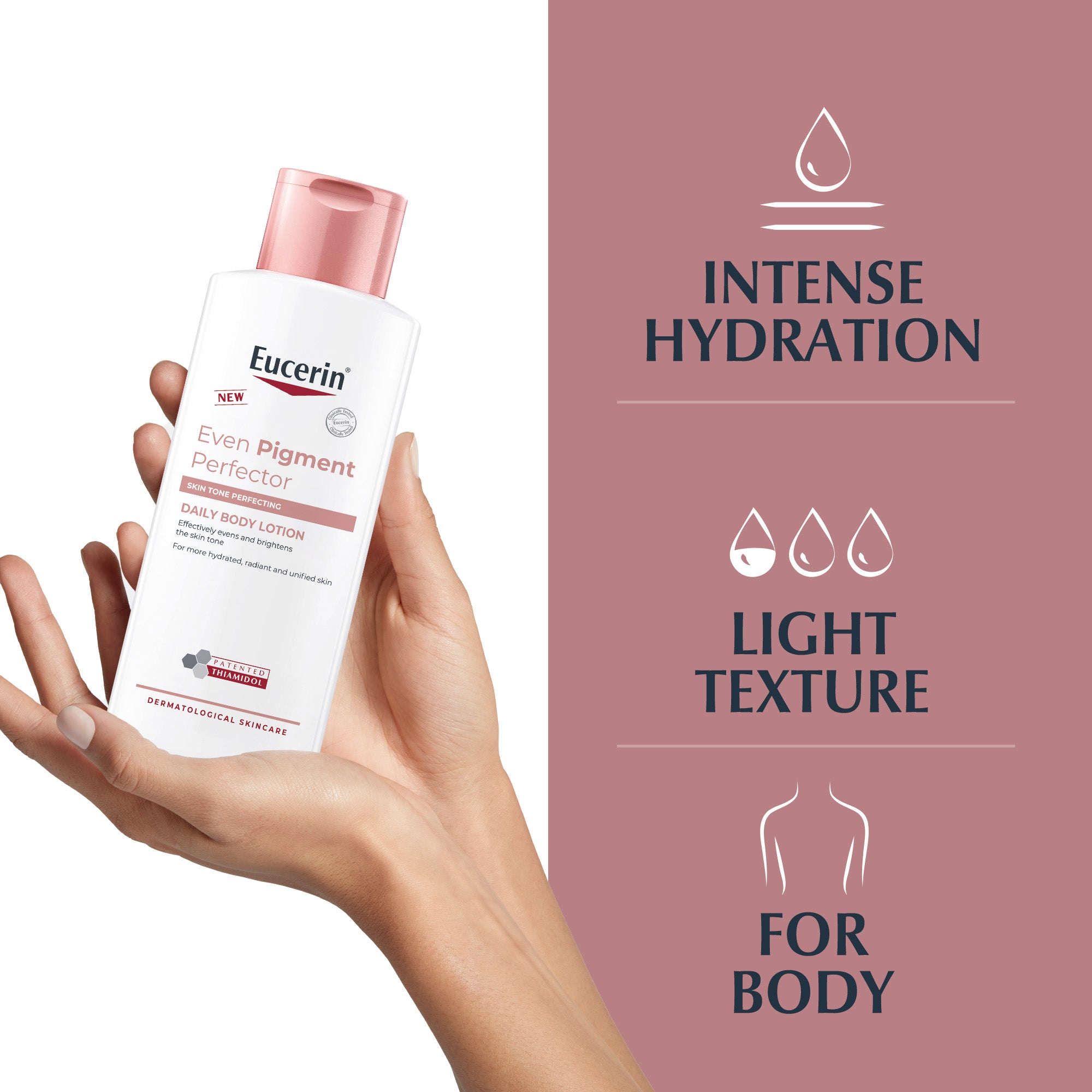 Eucerin Even Pigment Perfector Daily Body Lotion with Thiamidol and Hyaluronic Acid 250ml