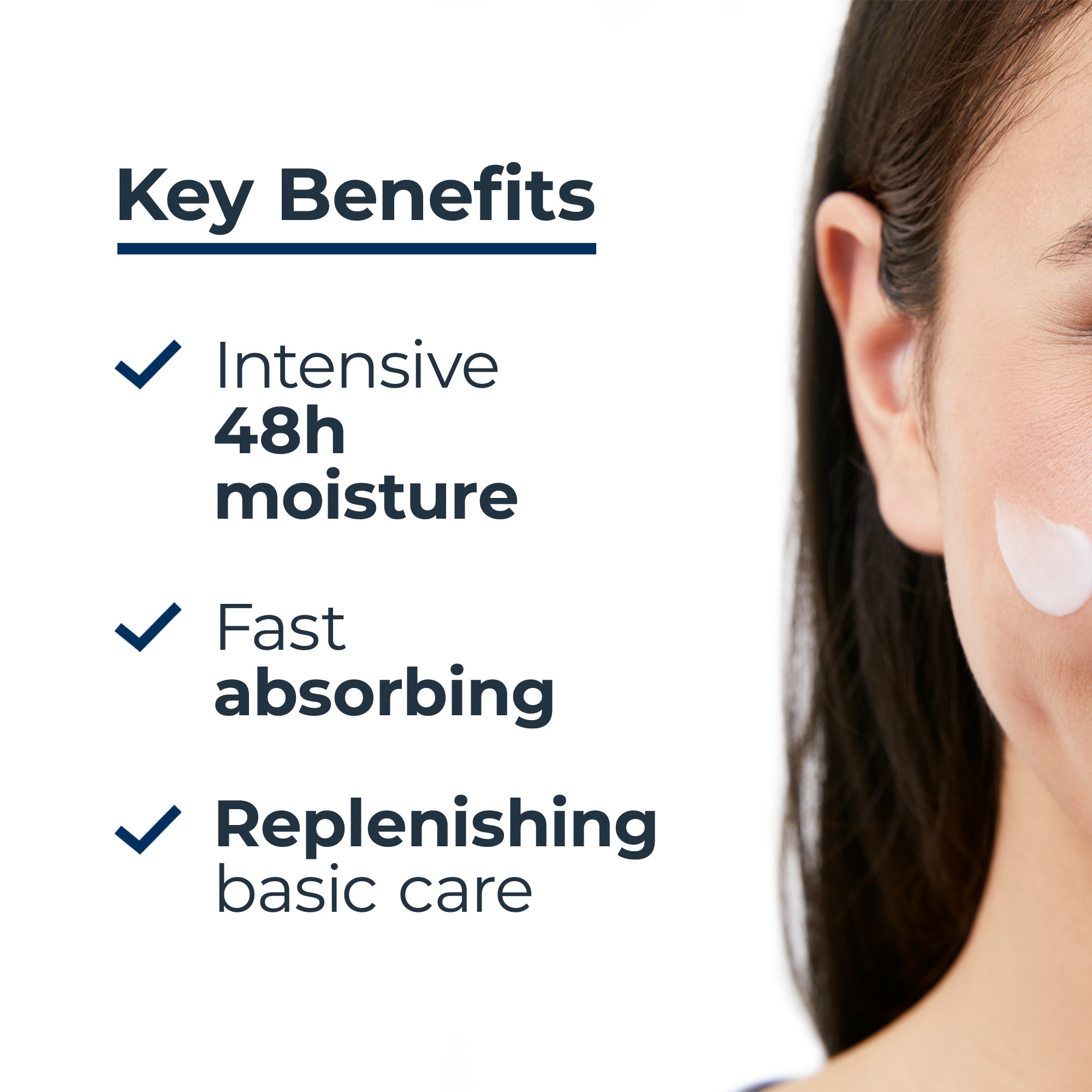 Eucerin UreaRepair Plus 5% Urea Face Cream with Ceramide and Lactate, 50ml