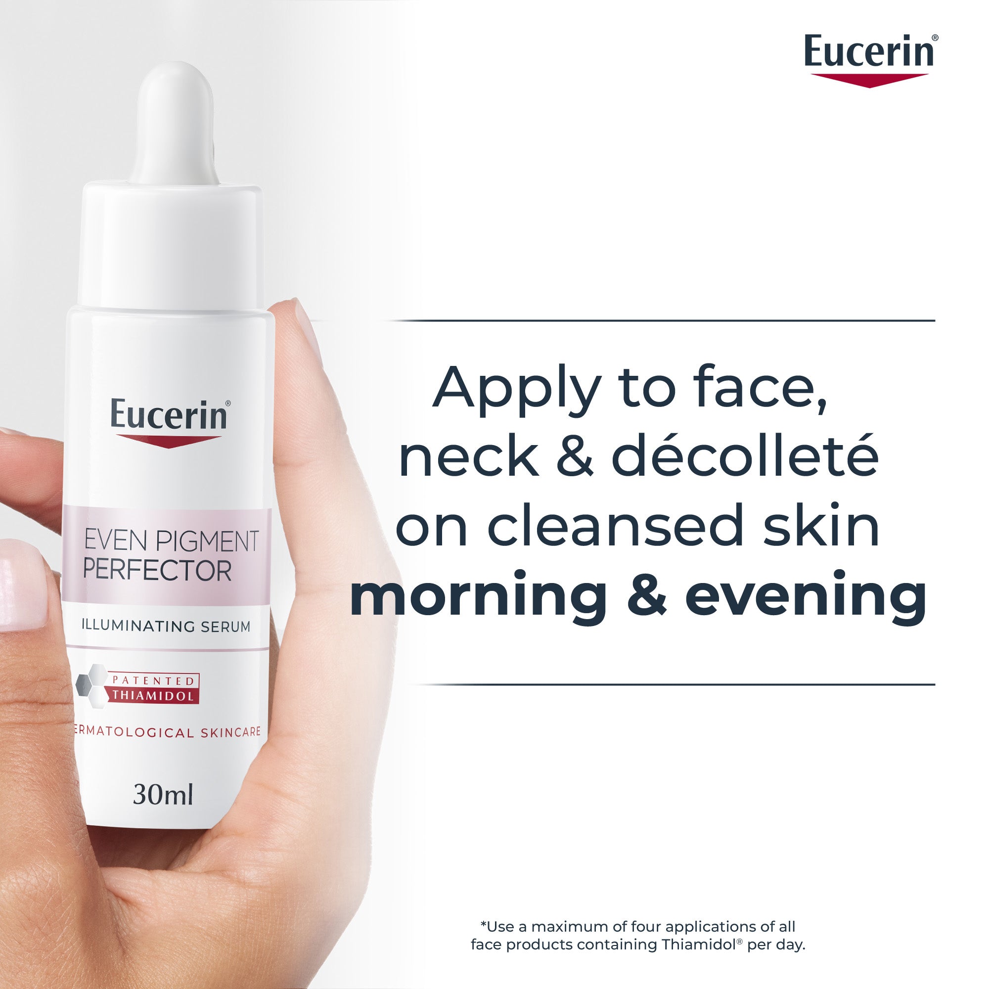 Eucerin Even Pigment Perfector Skin Perfecting Face Serum with Thiamidol and Hyaluronic Acid, 30ml