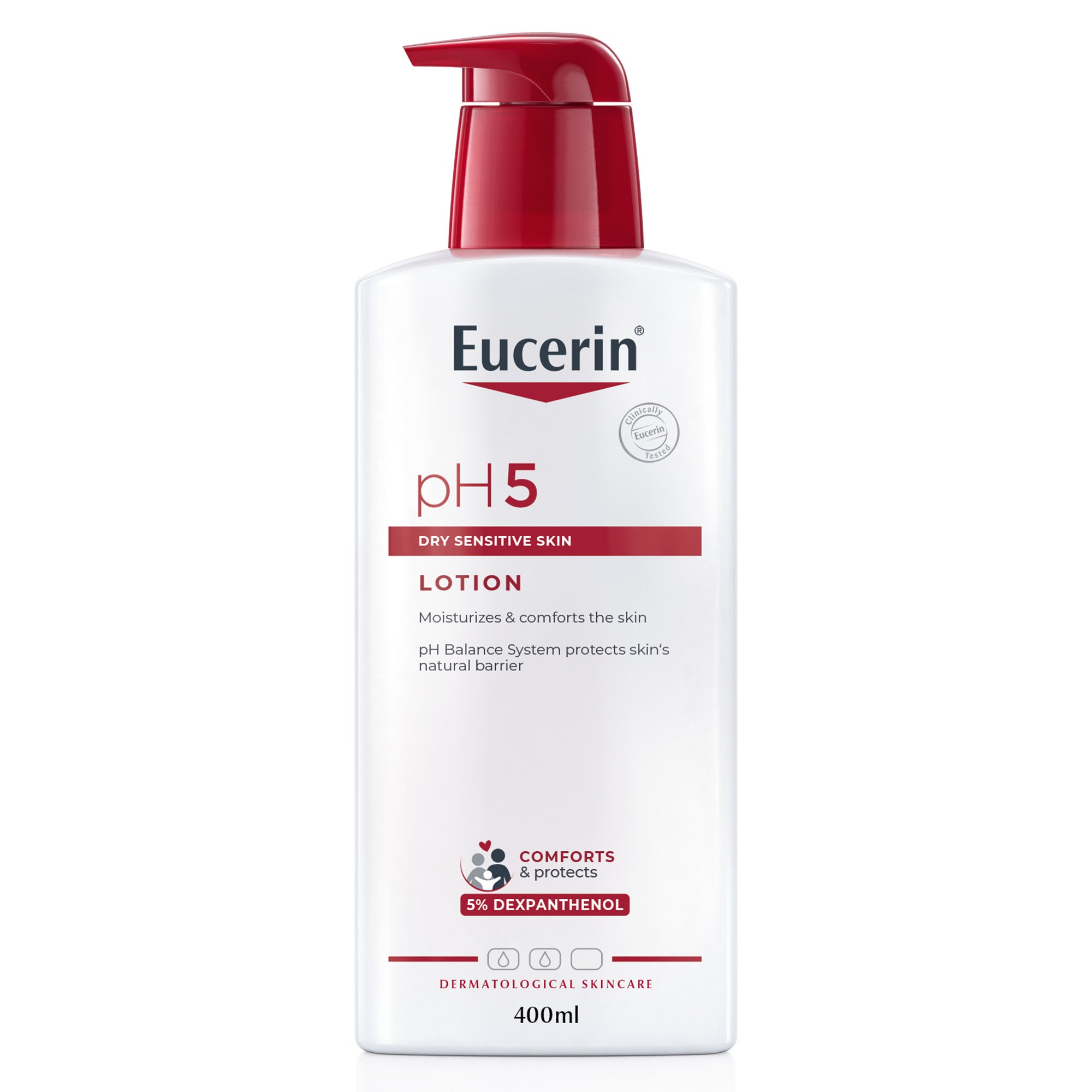 Eucerin pH5 Body Lotion with Dexpanthenol and Hyaluronic Acid, 400ml