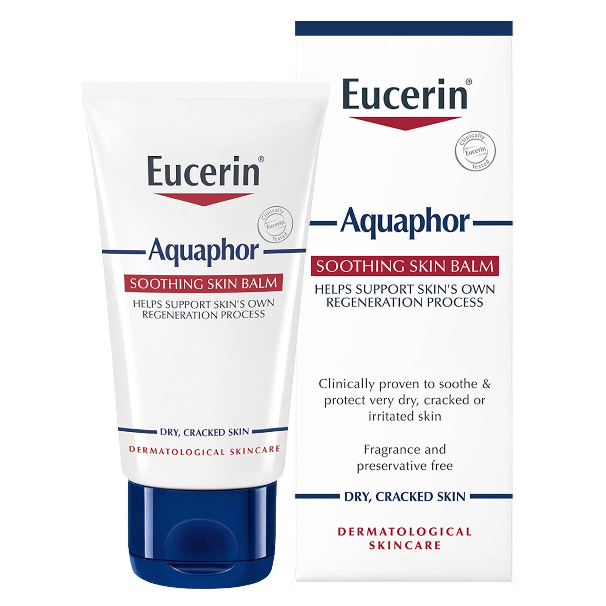 Eucerin Aquaphor Soothing Body Skin Balm with Glycerin and Panthenol, 45ml