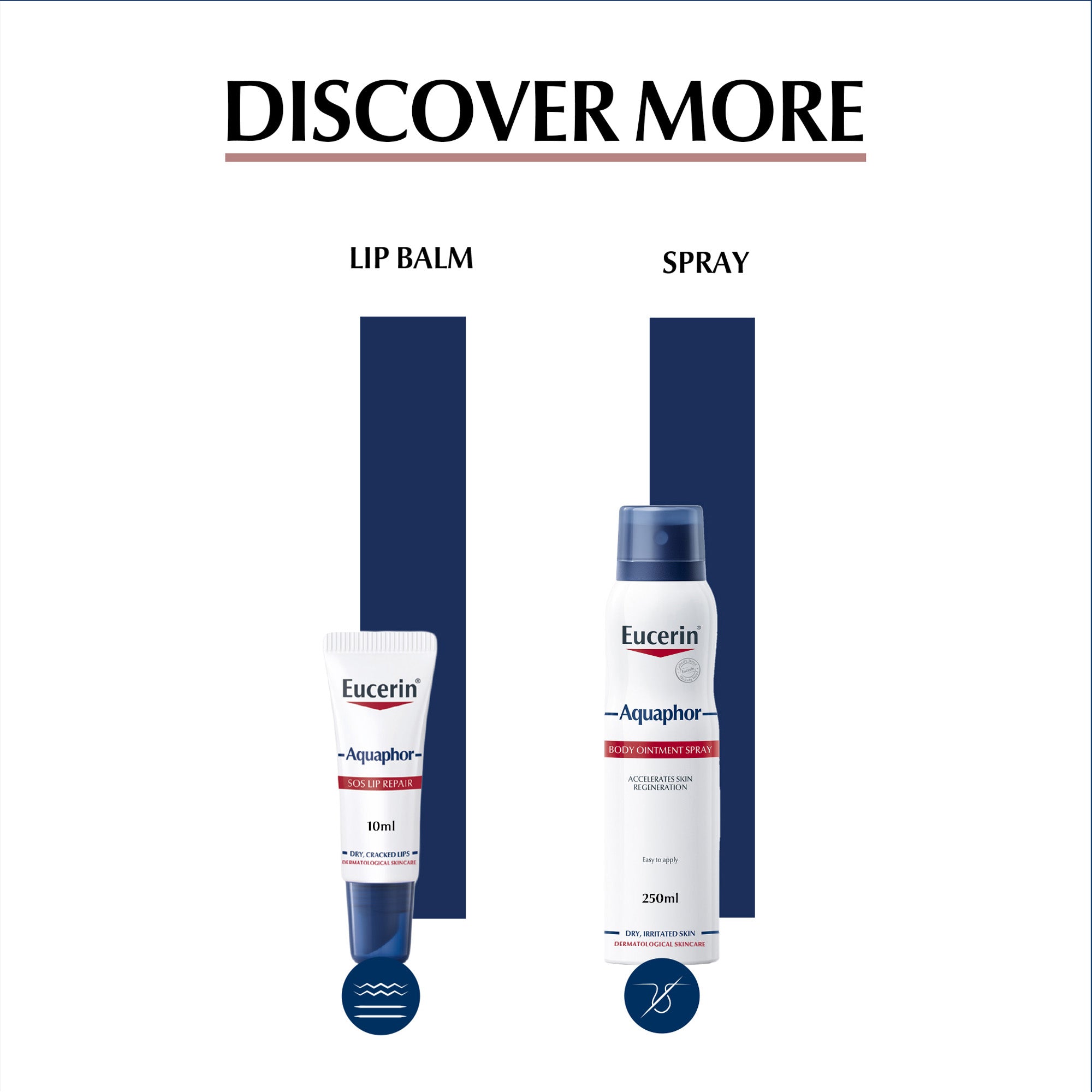 Eucerin Aquaphor Soothing Body Skin Balm with Glycerin and Panthenol, 45ml