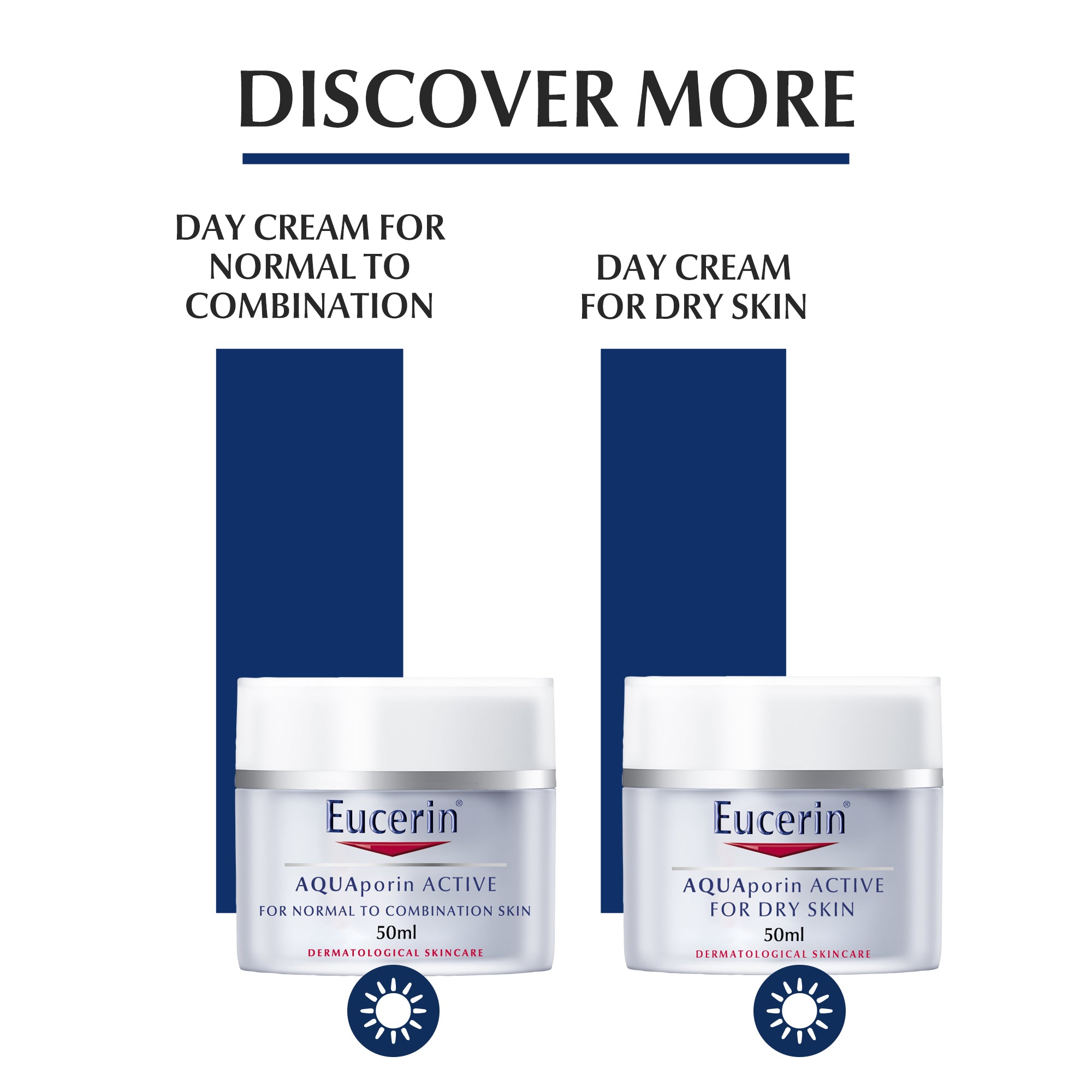 Eucerin Aquaporin Active Light Face Day Cream with Gluco-Glycerol, 50ml