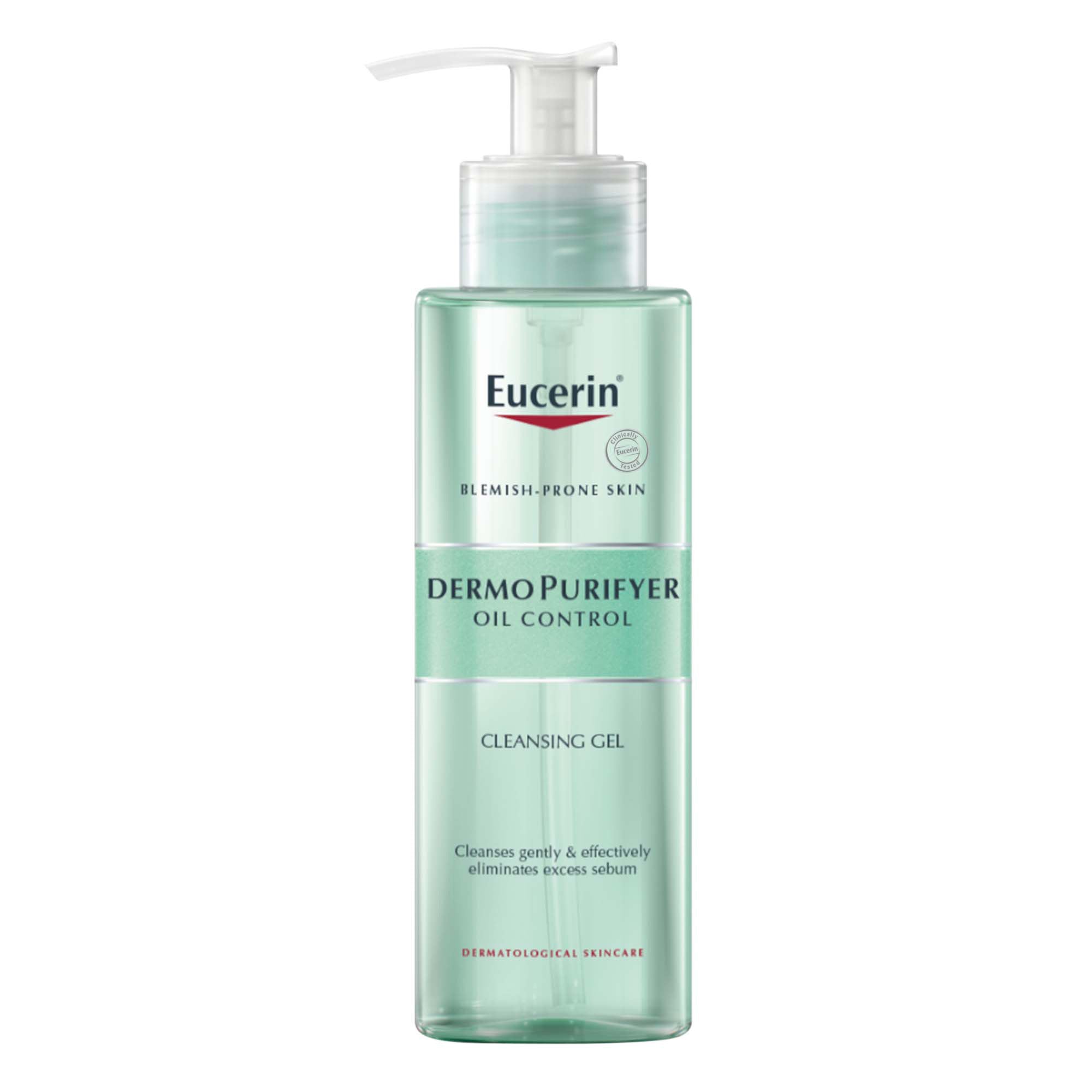 Eucerin DermoPurifyer Oil Control Face Cleansing Gel for Blemish & Acne-Prone Skin, 200ml