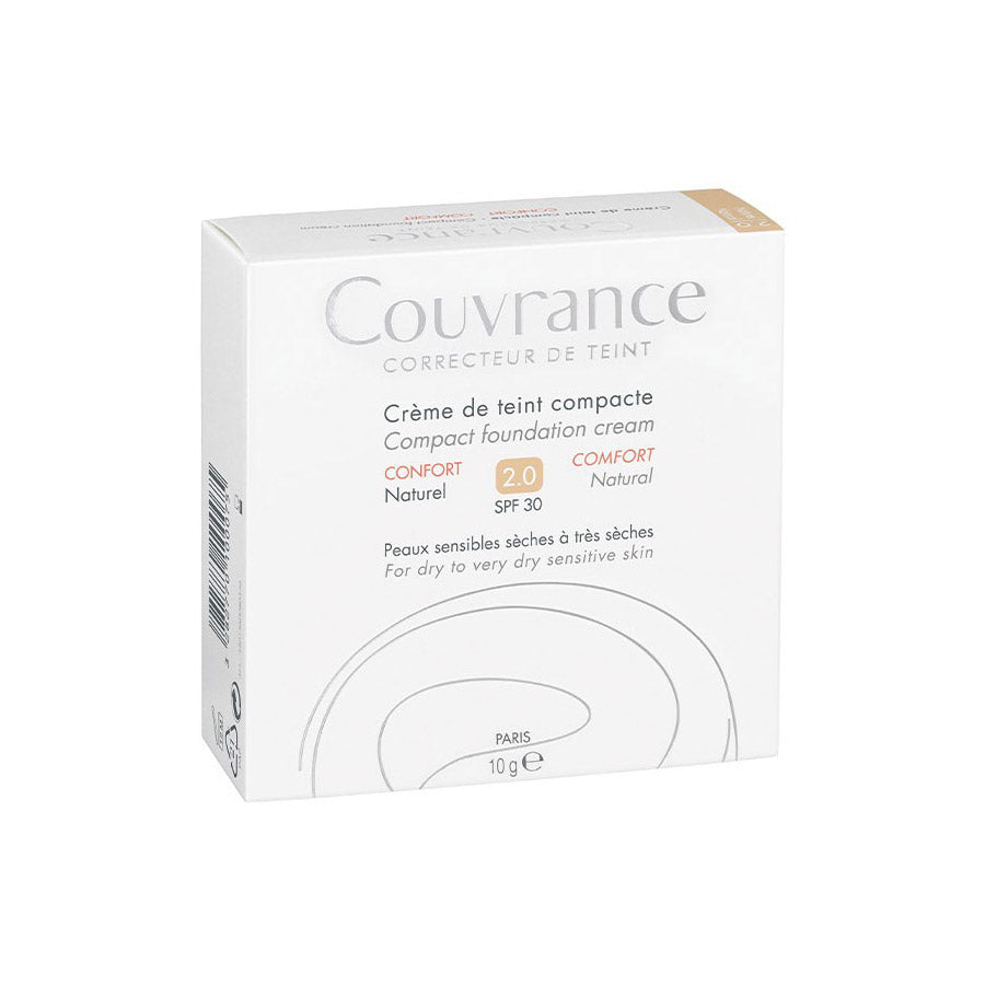 Avene Compact Foundation Creams, Comfort Texture SPF 30 Naturel 30g