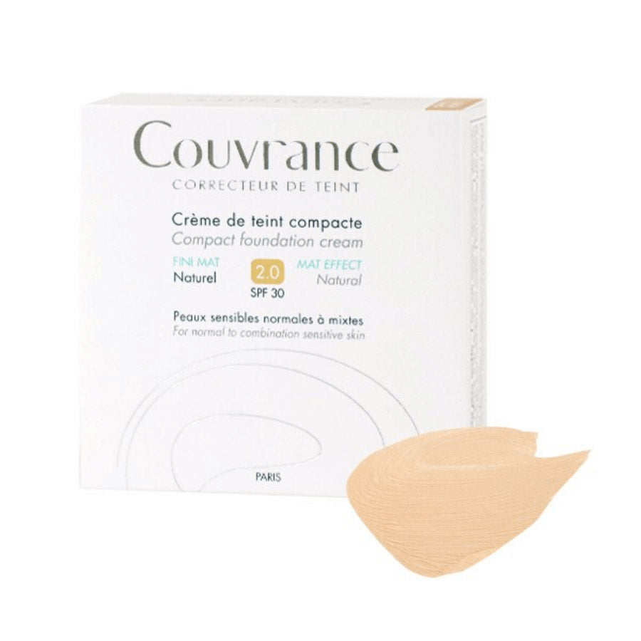 Avene Couvrance Compact foundation cream Matte finish Narural 10g