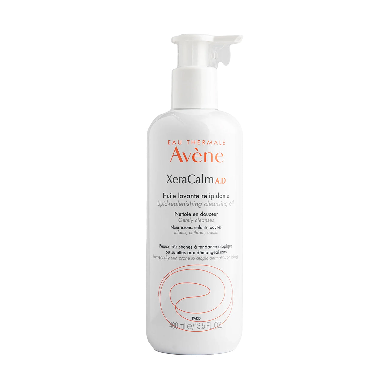 Avene Xeracalm A.D Lipid-Replenishing Cleansing Oil 400ML