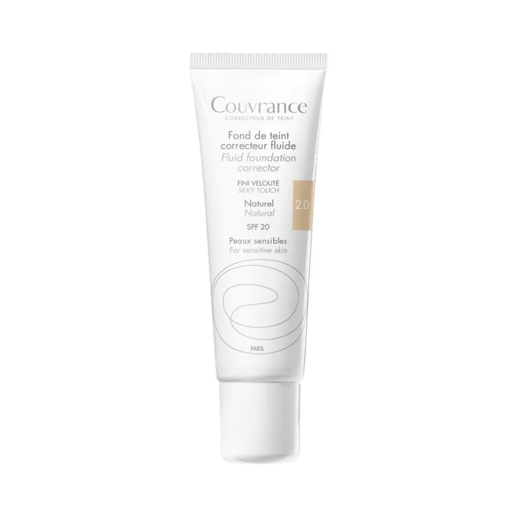 Avene Couvrance Fluid Foundation Correctors SPF 20 Naturel 30ML