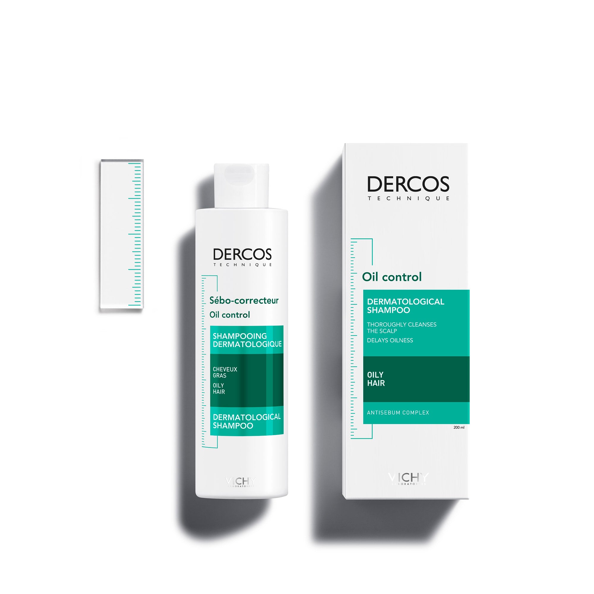 Dercos Oil Correct Shampoo for Oily Hair 200ML