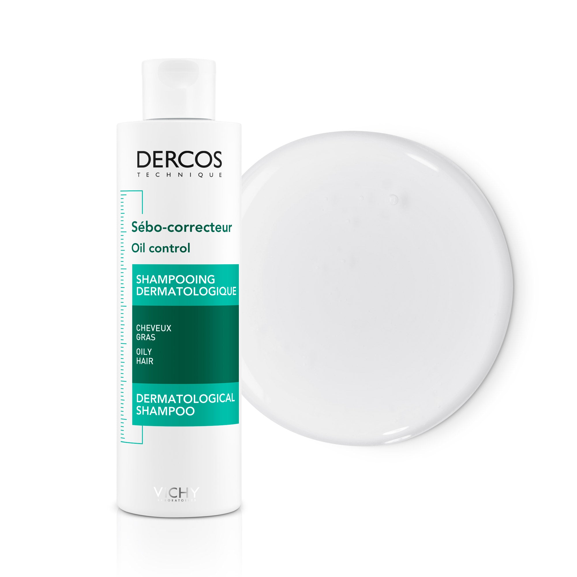 Dercos Oil Correct Shampoo for Oily Hair 200ML