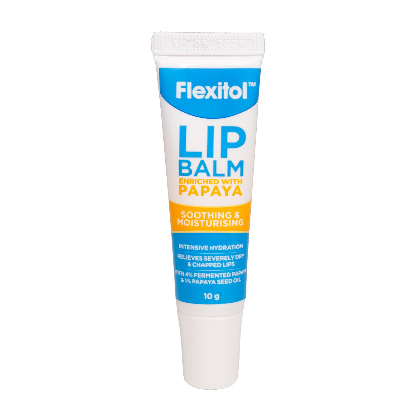 Flexitol Lip Balm Papaya - 10g