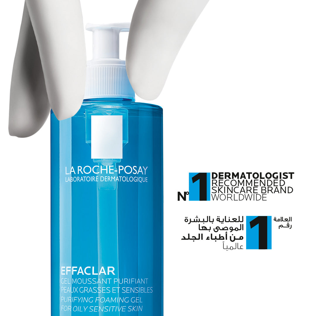 La Roche-Posay Effaclar Acne Foaming Cleansing Gel for Oily and Acne Prone Skin 400ml