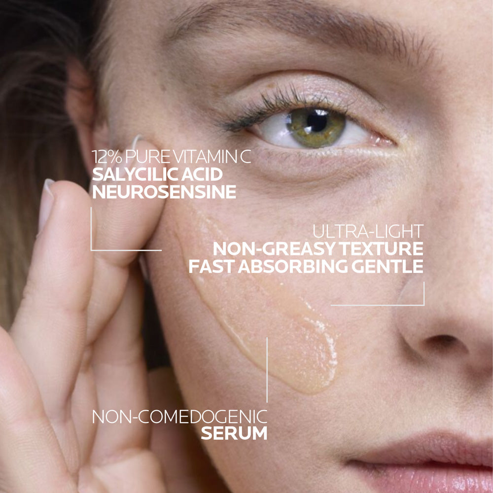 La Roche Posay 12% Pure Vitamin C Anti-Aging Face Serum For All Skin Types 30ml