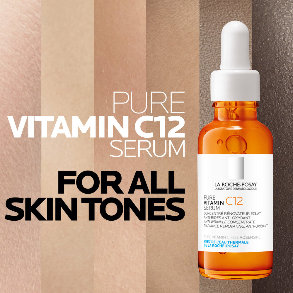 La Roche Posay 12% Pure Vitamin C Anti-Aging Face Serum For All Skin Types 30ml
