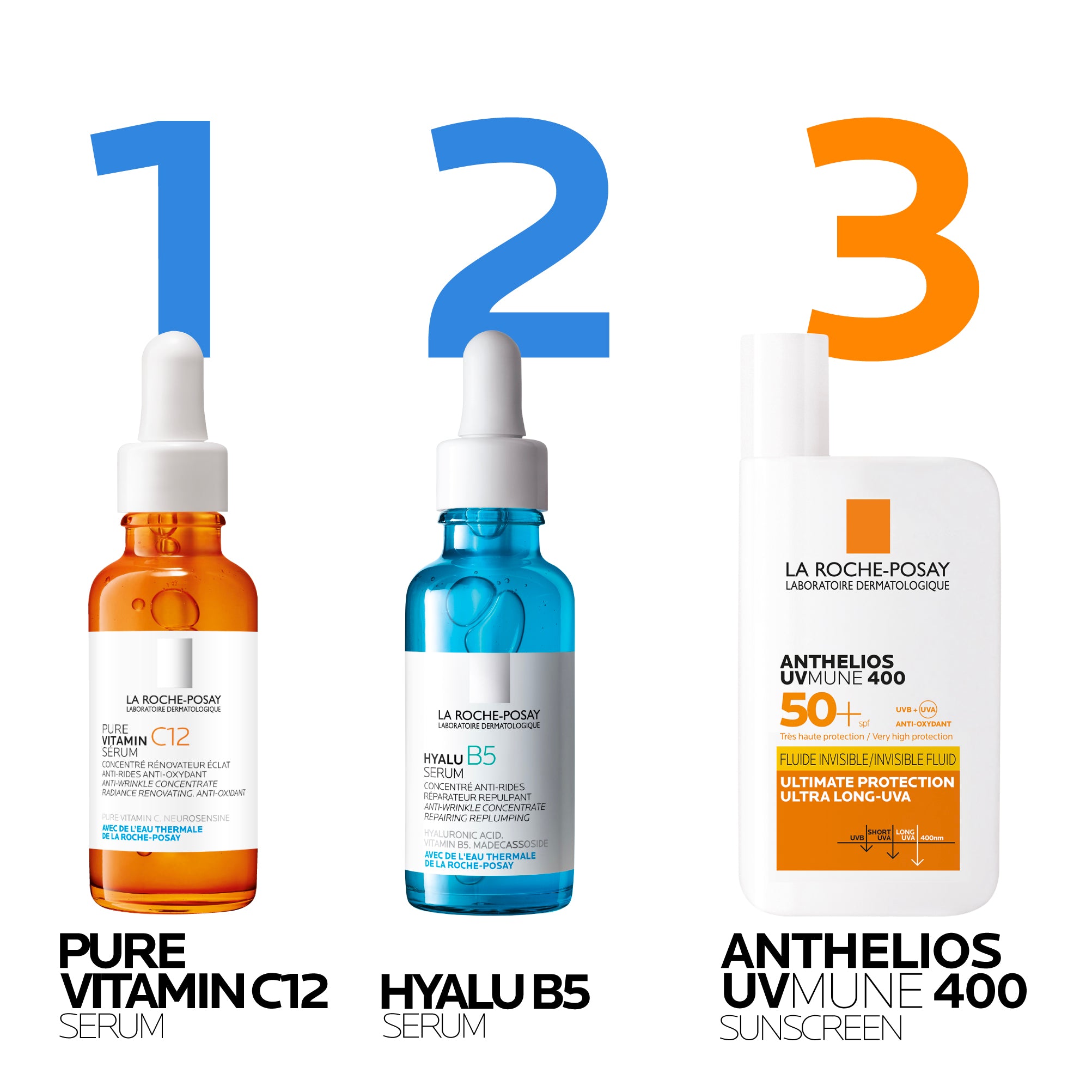 La Roche Posay 12% Pure Vitamin C Anti-Aging Face Serum For All Skin Types 30ml