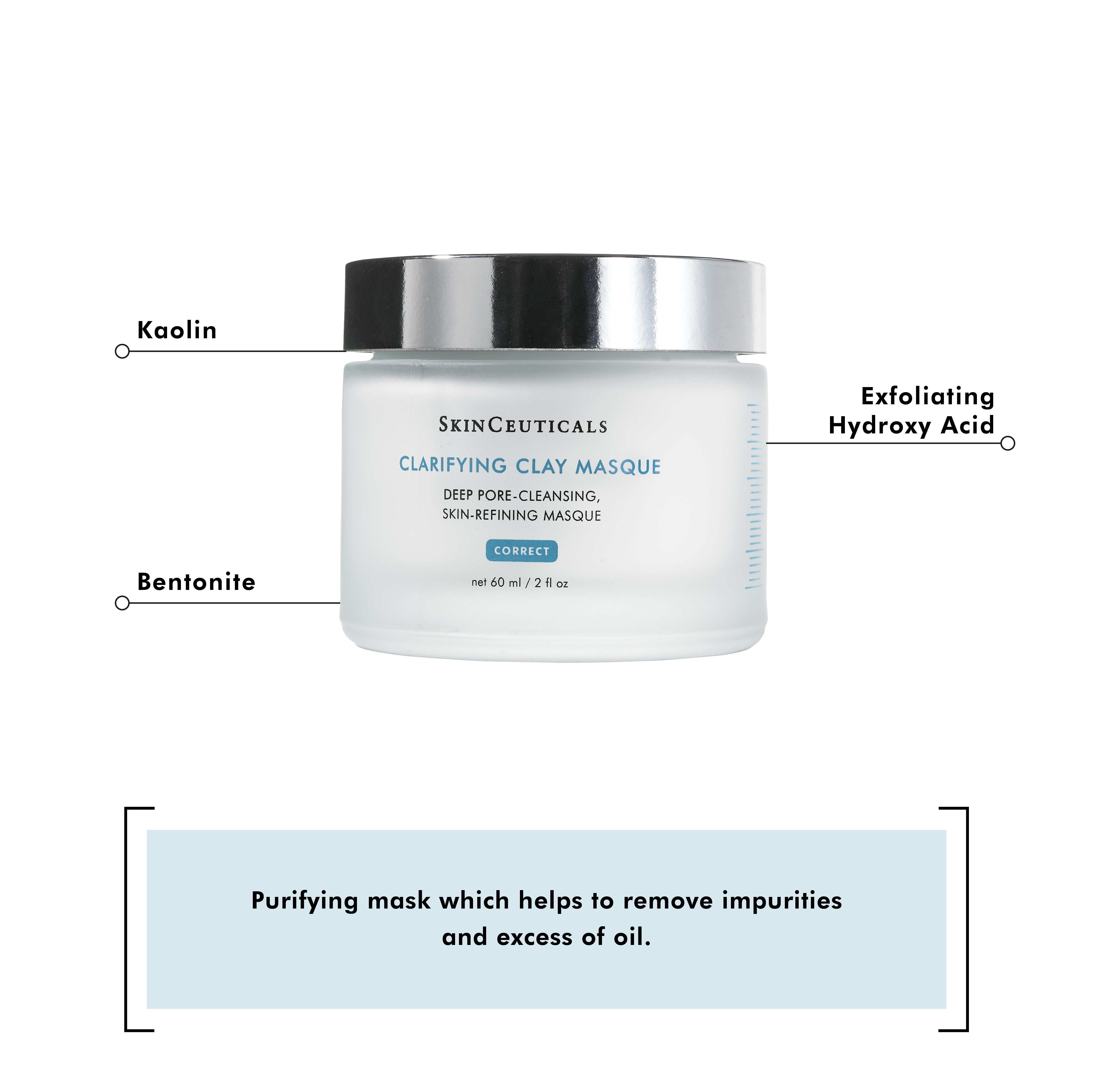 SkinCeuticals Clarifying Clay Masque for Oily Skin 60ml