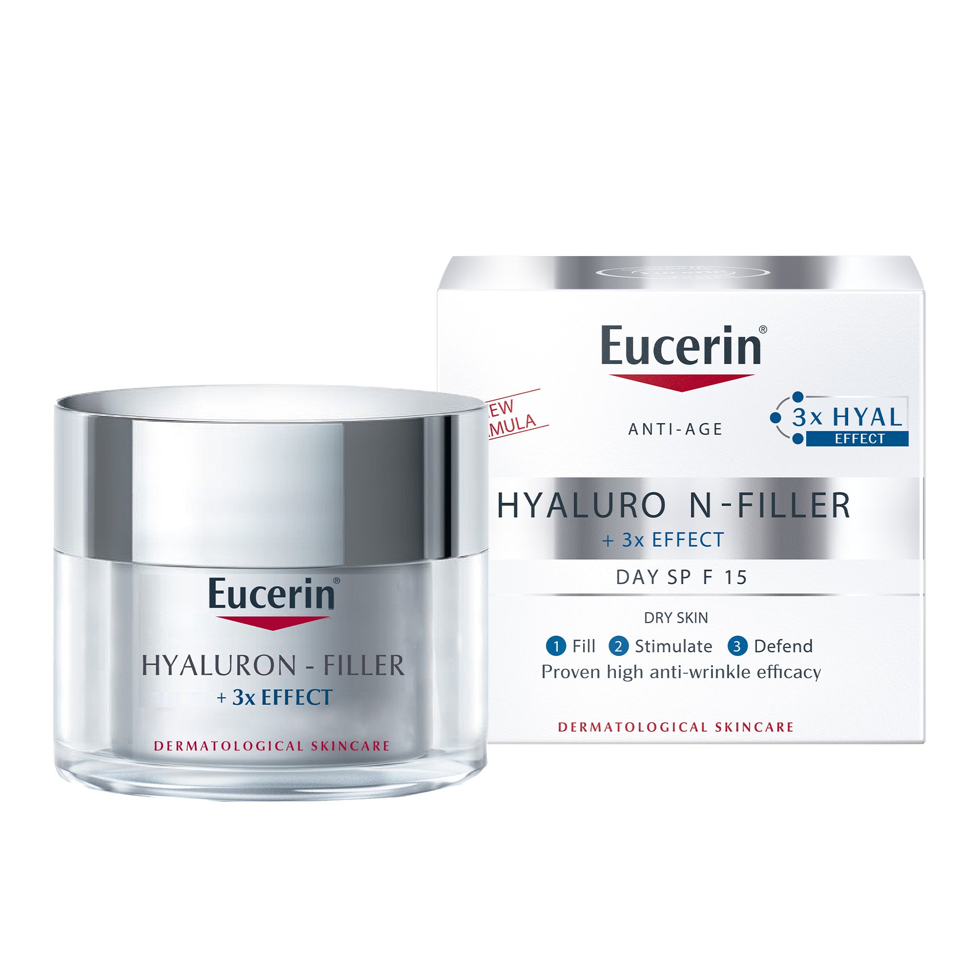 Eucerin Hyaluron Filler Anti-Aging Face Day Cream with Hyaluronic Acid, 50ml
