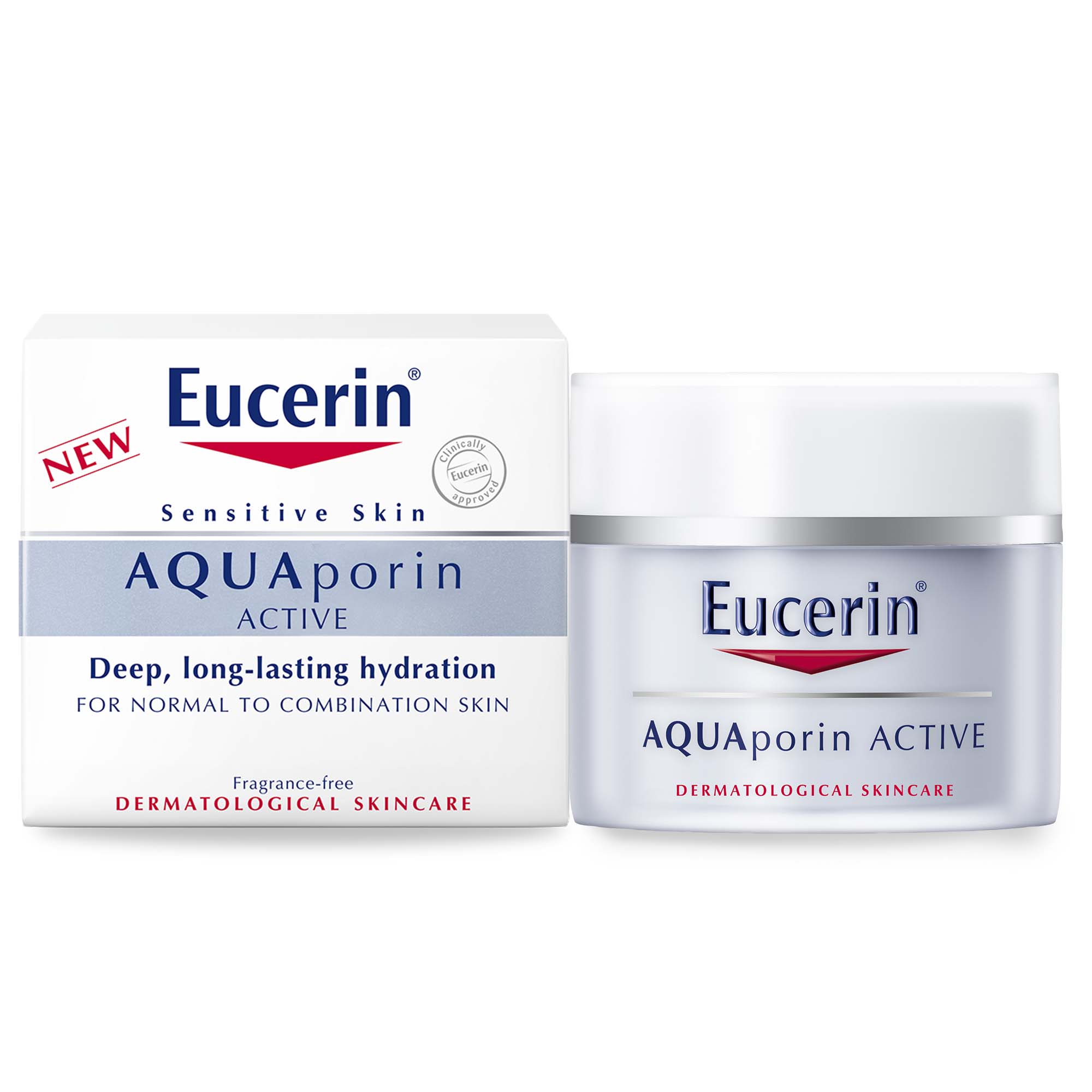 Eucerin Aquaporin Active Light Face Day Cream with Gluco-Glycerol, 50ml