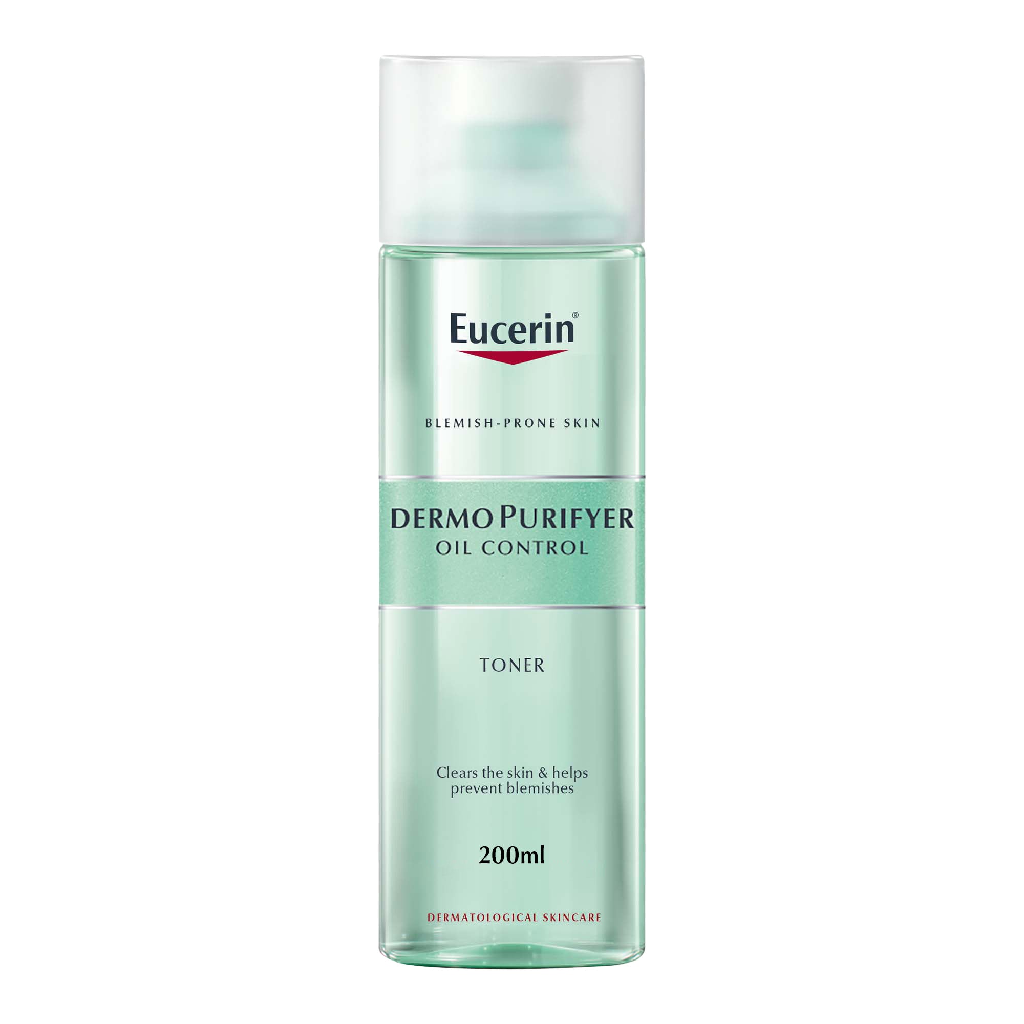 Eucerin DermoPurifyer Oil Control Facial Toner for Blemish & Acne-Prone Skin with Lactic Acid, 200ml