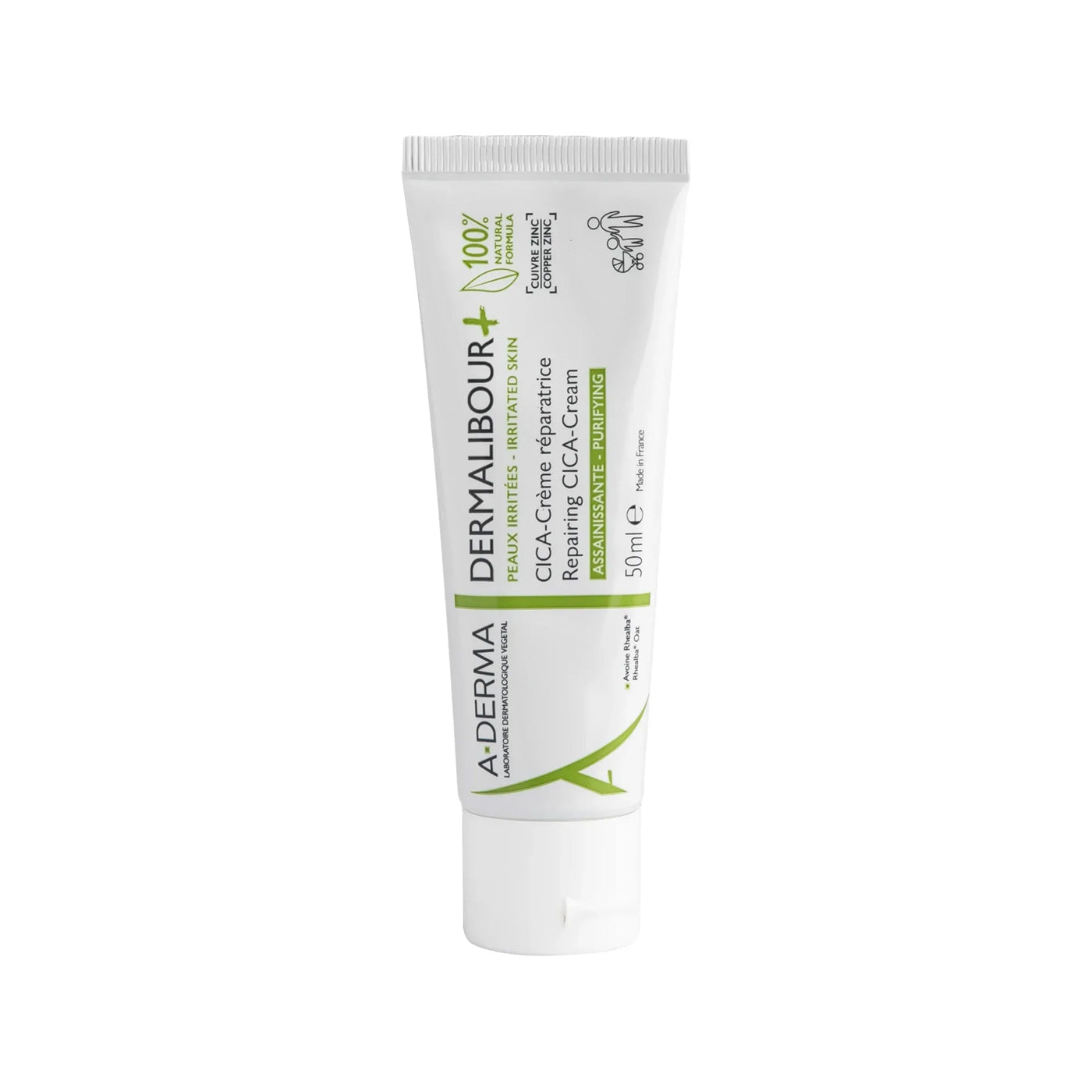 A-derma Dermalibour+ CICA-Sanitizing Repair Cream 50ML