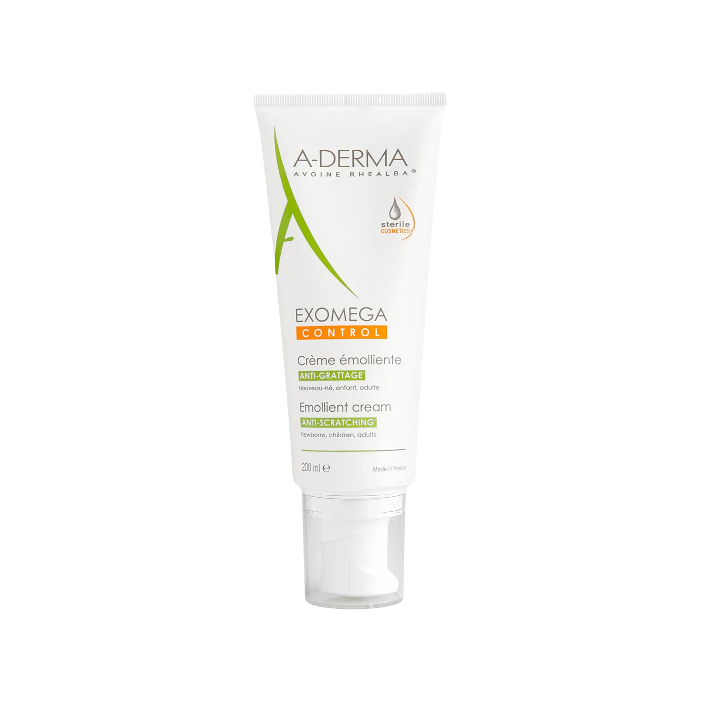 A-derma Exomega control Anti-itch emollient cream 200ML