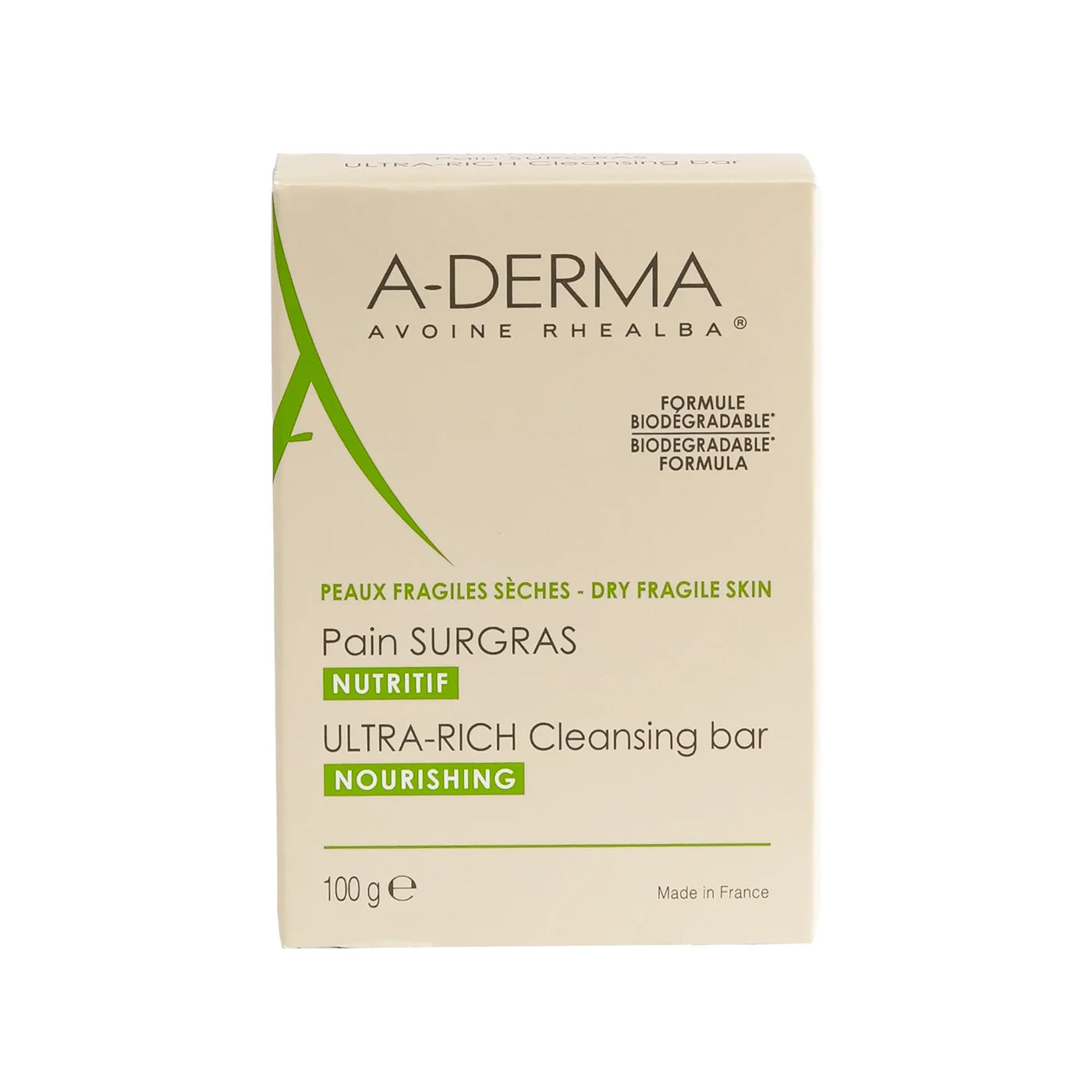 A-derma Ultra-rich cleansing bar 100g
