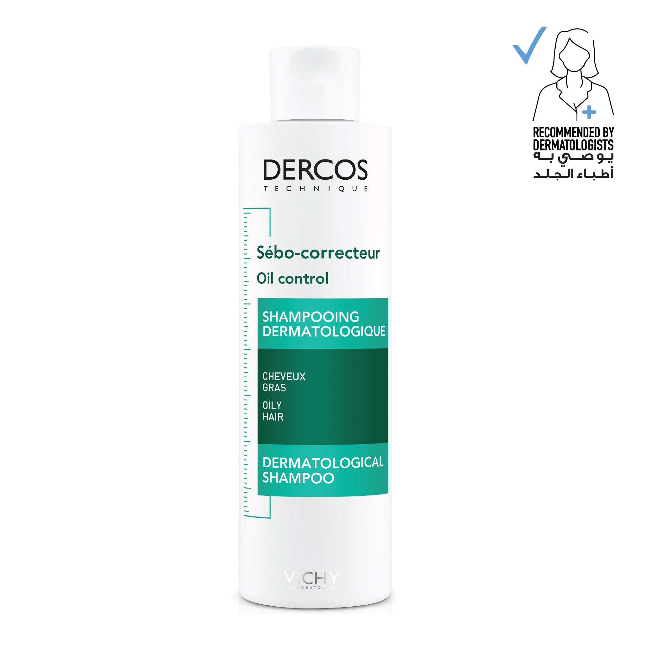 Dercos Oil Correct Shampoo for Oily Hair 200ML