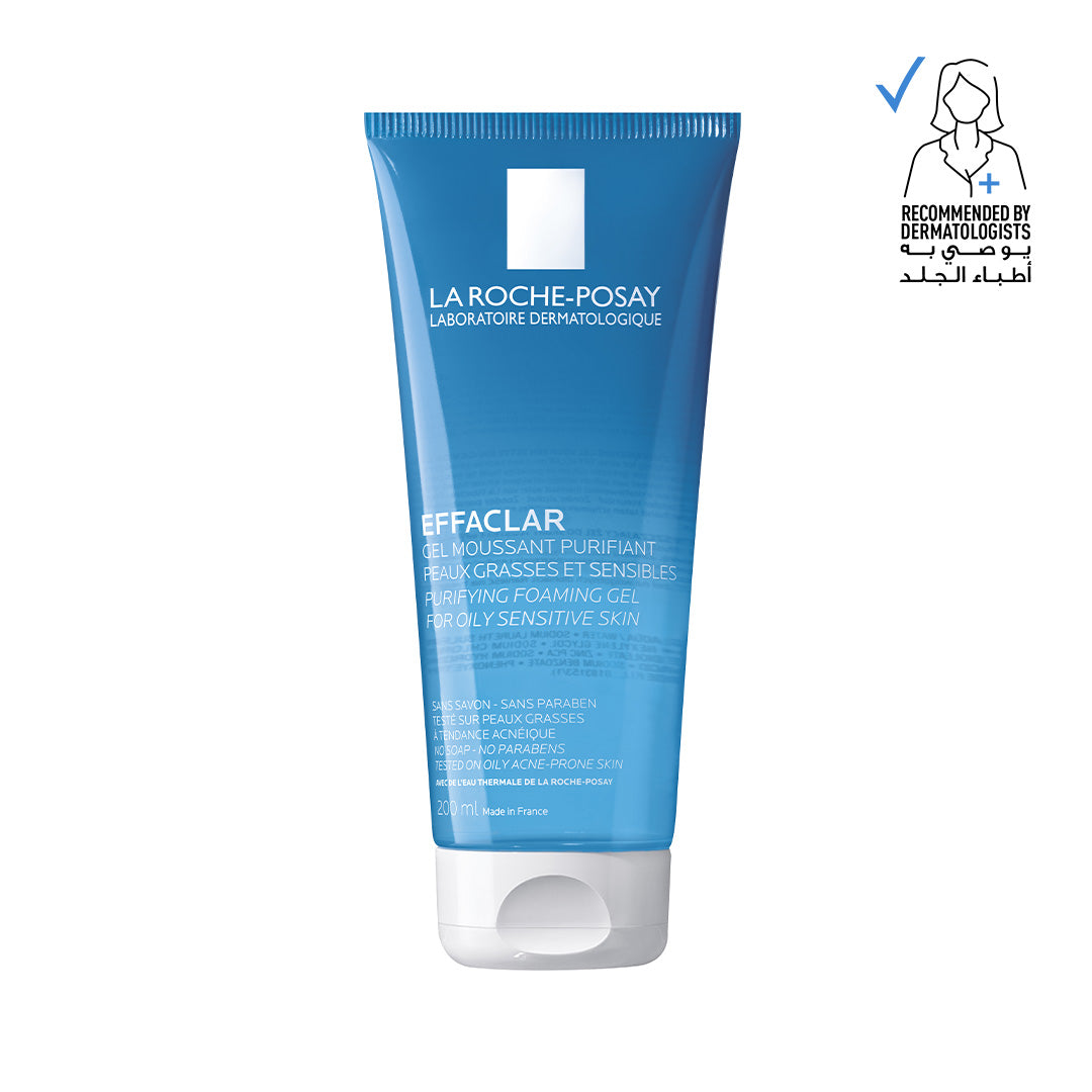 La Roche-Posay Effaclar Acne Foaming Cleansing Gel for Oily and Acne Prone Skin 200ml