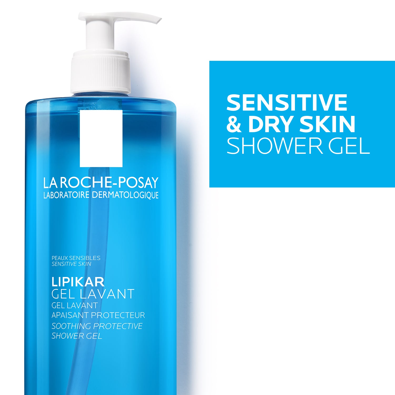 La Roche-Posay Lipikar Gel Lavant Shower Gel For Dry Skin 750ml