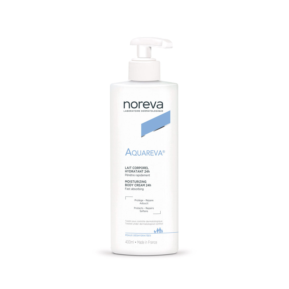 Noreva Aquareva Lait Corporel Hydratant 24h 400ml
