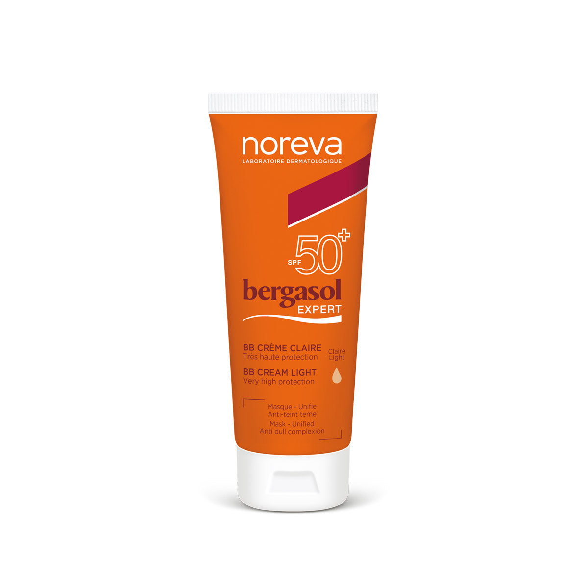 Noreva Bergasol Expert BB Crème Teintée Claire SPF50+ 40ml