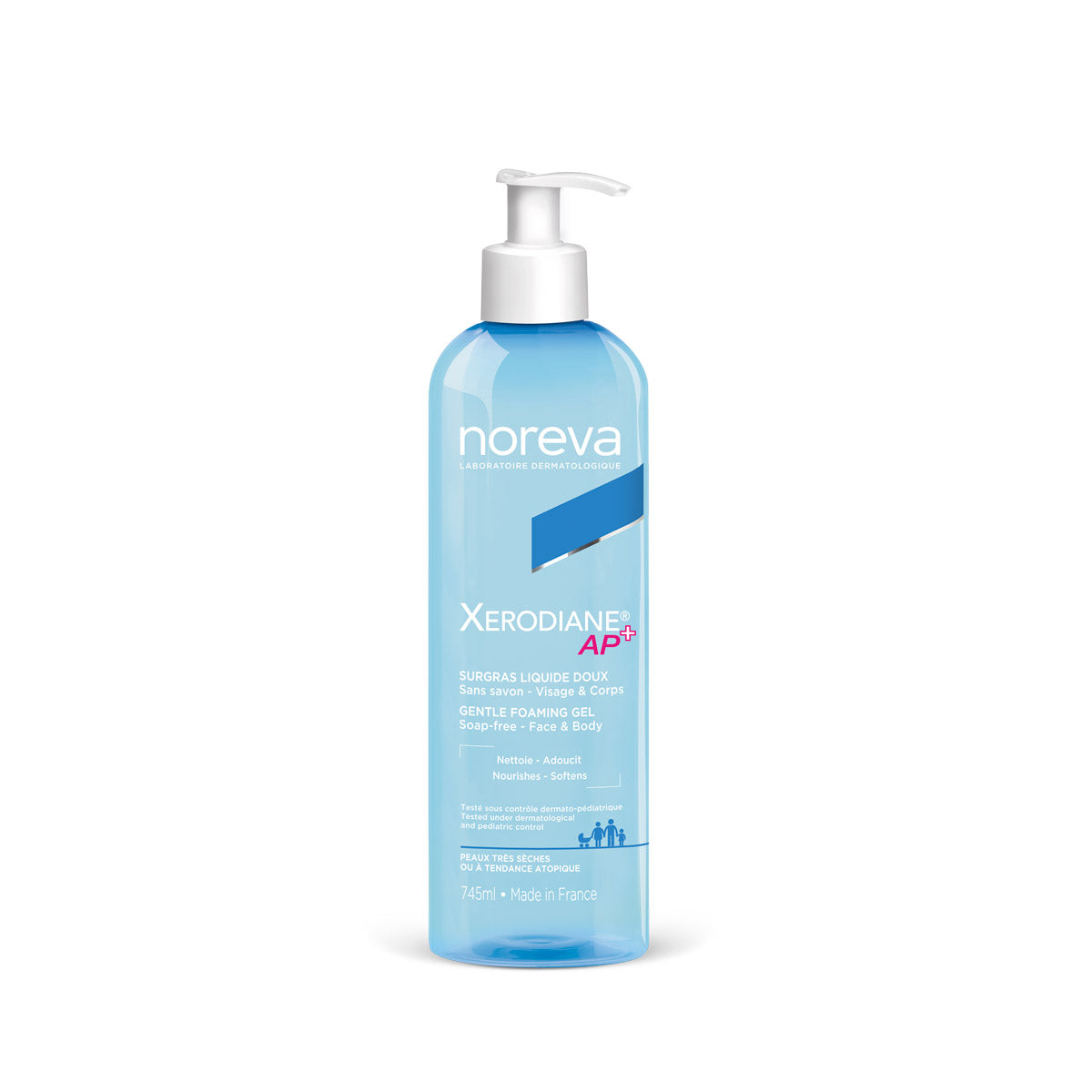 Noreva Xerodiane AP+ Gel Surgras Moussant Doux