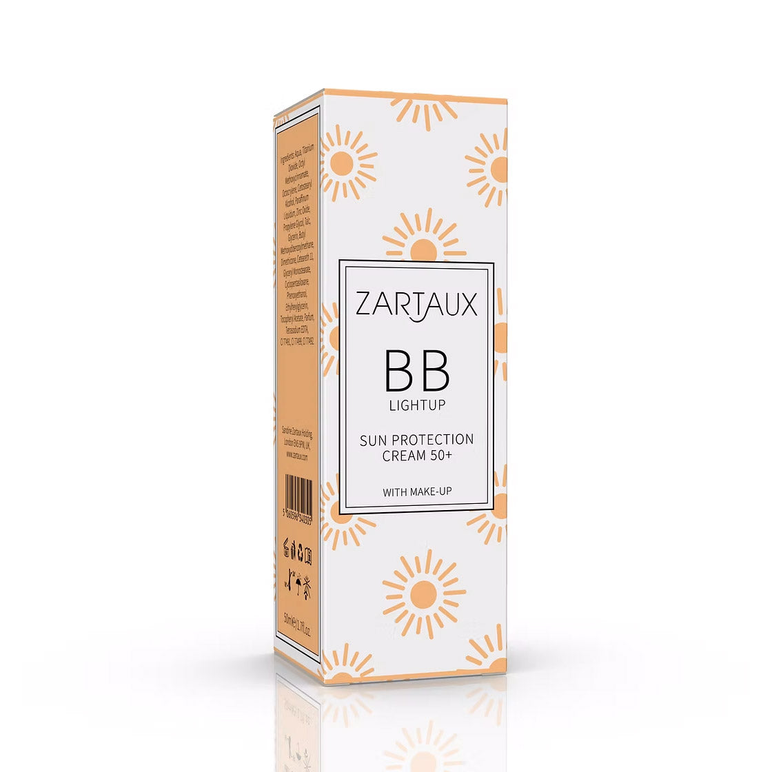 Zartaux BB Light Up Sun Protection Cream 50+ 50ml